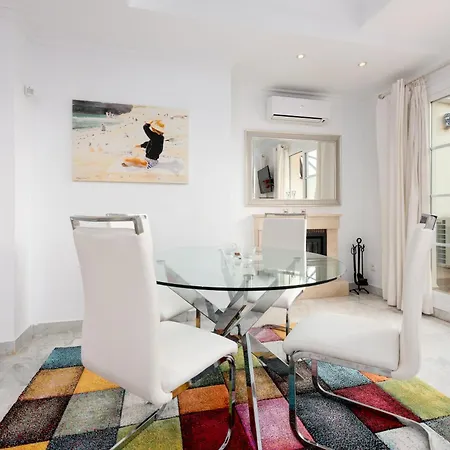 公寓 Puerto Banus Penthouse Duplex Corner 马尔韦利亚