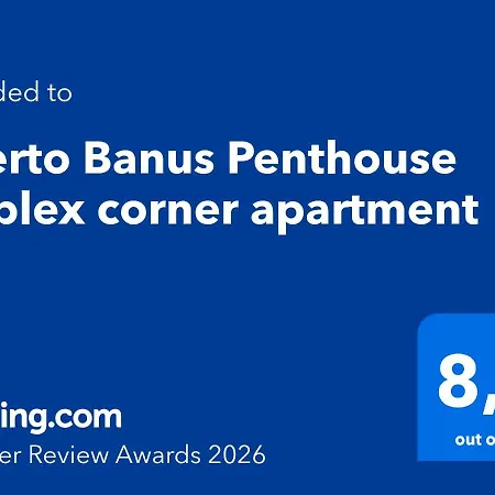 Apartamento Puerto Banus Penthouse Duplex Corner Marbella